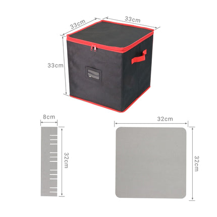 Úložný box na vánoční ozdoby na 64 ks