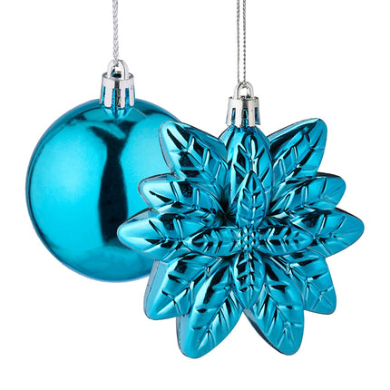 Christmas Ornaments Set, 100 Pieces, 10 Designs
