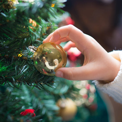 Kerstboomballenset - 30 stuks, 6 ontwerpen