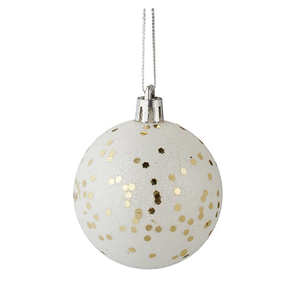 Kerstboomballenset - 30 stuks, 6 ontwerpen