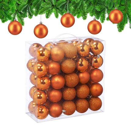 Sada vánočních baněk, 3 designy, matné a lesklé