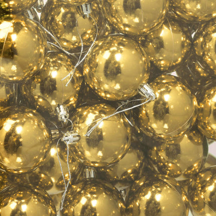 Christmas Tree Baubles Set, 50 Shiny Ornaments