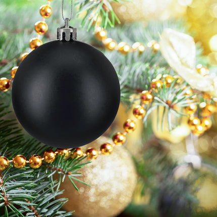 Sada vánočních baněk, 76 ks, plast