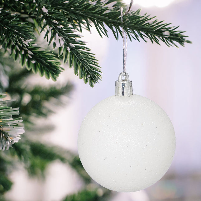 Weihnachtsbaumschmuck-Set, 101 Plastikkugeln