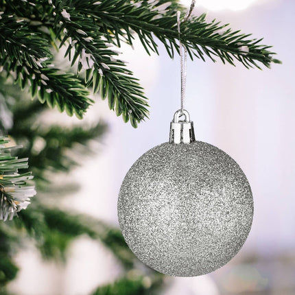 Weihnachtsbaumschmuck-Set, 101 Plastikkugeln