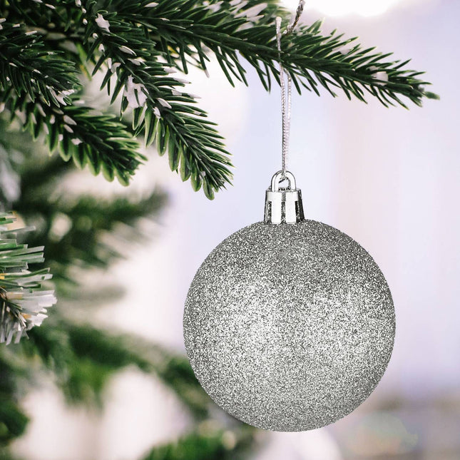 Weihnachtsbaumschmuck-Set, 101 Plastikkugeln