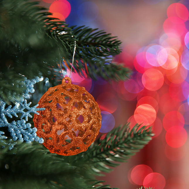 Christbaumschmuck-Set, 50 Kugeln, verschiedene Ausführungen