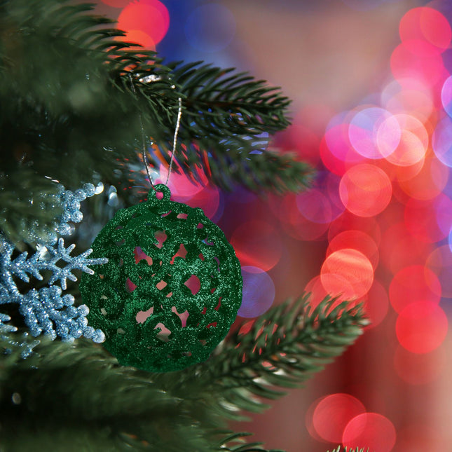 Weihnachtsbaumschmuck-Set, 50 Kugeln, verschiedene Ausführungen