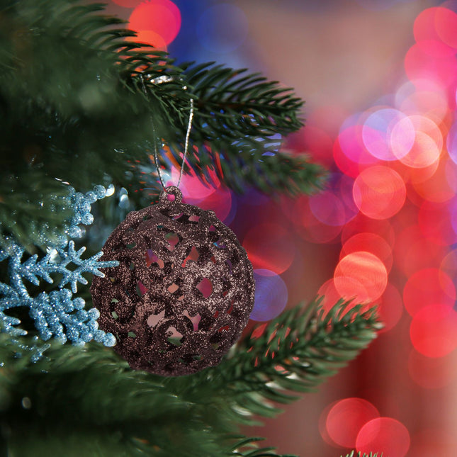 Weihnachtsbaumschmuck-Set, 50 Kugeln, verschiedene Ausführungen