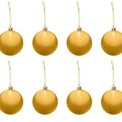 Christmas balls set of 100 pcs + golden star