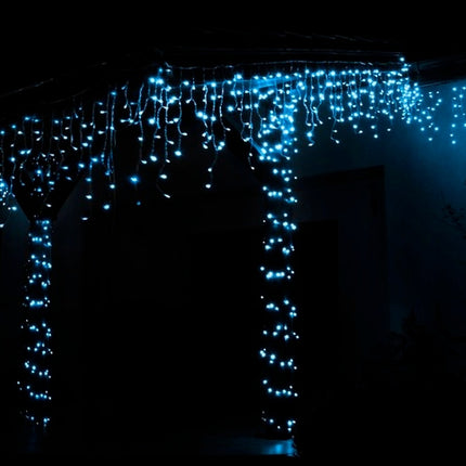 Vánoční osvětlení – rampouchy 300 LED studená bílá 31V