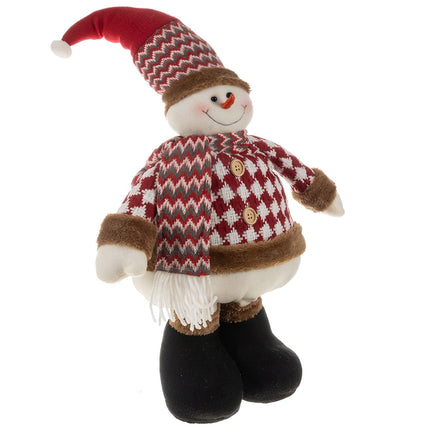 Vánoční sněhulák – teleskopický 105cm Ruhhy 22341