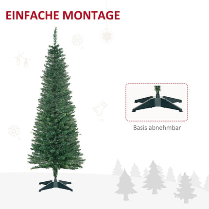 Artificial Christmas tree, 1.5m PVC tree with stand
