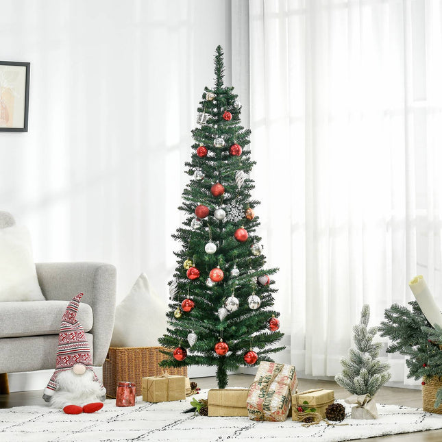 Umělý vánoční stromek, 1.5m, PVC, se stojanem