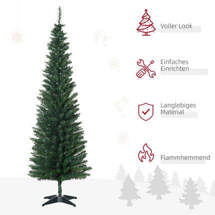 Green Christmas tree with 390 tips and robust stand