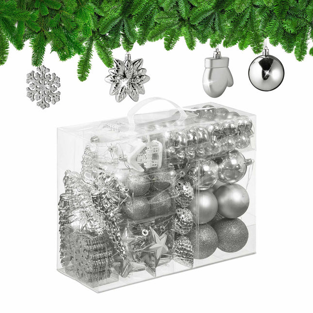 Christmas tree balls in a pack of 100