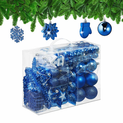 Kerstboomballen in een verpakking van 100