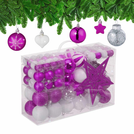 Christmas tree balls in a set of 101 pcs