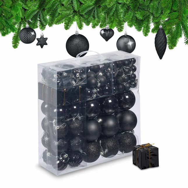 Christmas tree balls in a set of 110 pcs