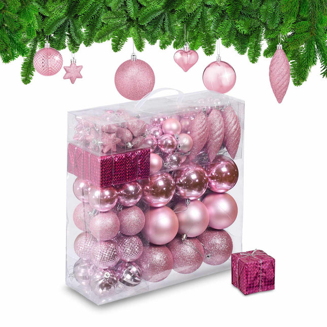 Christmas tree balls in a set of 110 pcs
