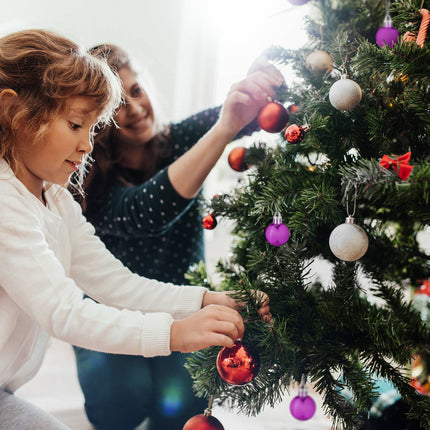 Kerstboomballen in een set van 96 stuks