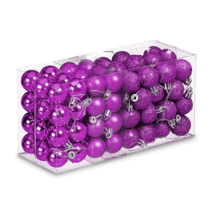 Kerstboomballen in een set van 96 stuks