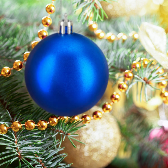 Christmas tree balls in sets of 100