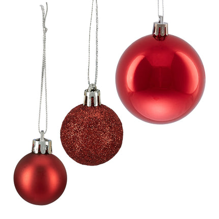 Christmas tree balls in sets of 100