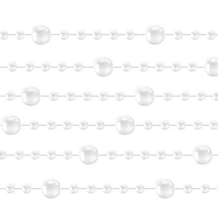 Christmas tree garland - pearls 5m Ruhhy 22499