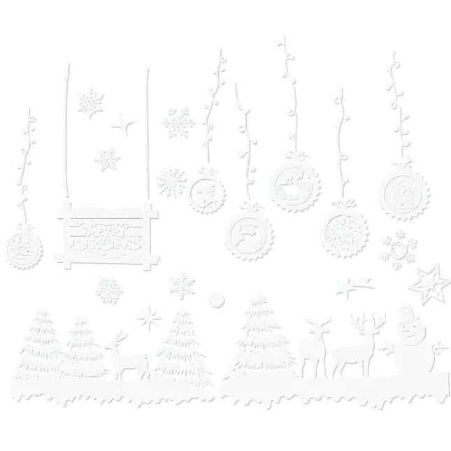 Christmas window stickers Ruhhy 22253