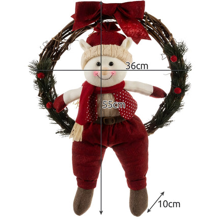 Christmas wreath on the door - "Elf" Ruhhy 22350