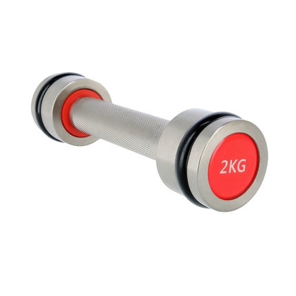 Sada chromovaných činek, 2 x 2 kg, HMS Premium