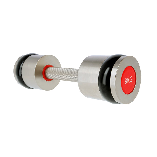 Chromed Dumbbell Set, 2 x 8 kg, Premium Quality