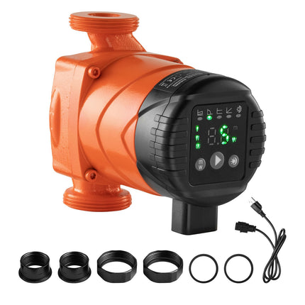 Circulator Pump, 42 LPM, 4 m Head, Cast Iron, Check Valve