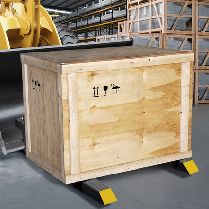 Clamp-On Pallet Forks 2000 lb, 43 in, Stabilizer Bar