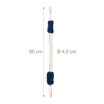 Clamp for protection of door cord, 2 pcs, dark blue