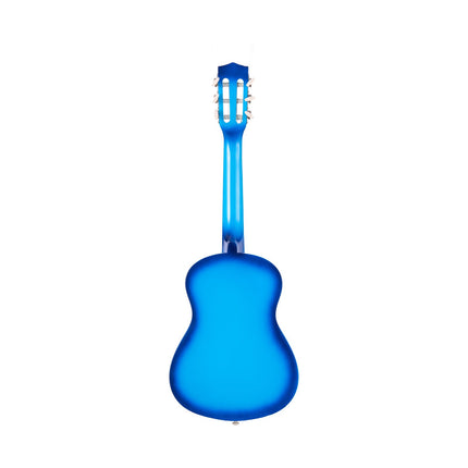 Classical Guitar 30-Inch Starter Kit, Nylon Strings, Blue