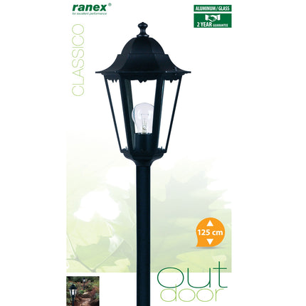 Sloupkové svítidlo Classico 230V 125cm
