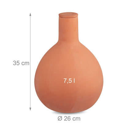 Keramická zavlažovací olla, 7.5L, úspora vody