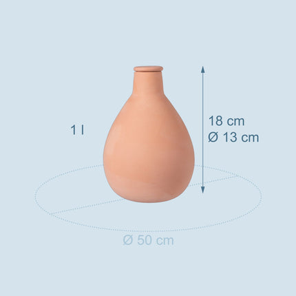 Keramické zavlažovací olly, 1L, 2 ks, podpovrchové zavlažování