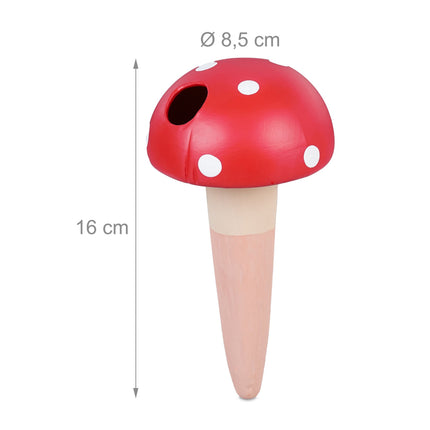 Keramický zavlažovací kužel s motivem houby, sada 4 ks