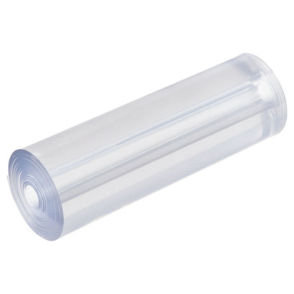 Clear PVC Strip Curtain, 84x38 in, 2 mm, 6-Pack
