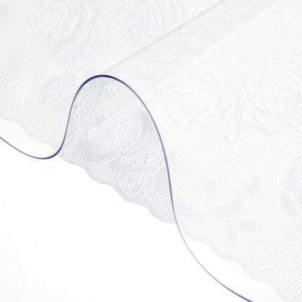 Clear PVC Table Protector 40x72, 1.5mm Waterproof