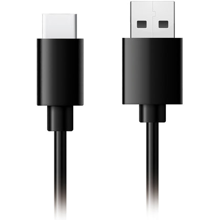 Rádiobudík teplota/vlhkost USB-C/provoz na baterie černá