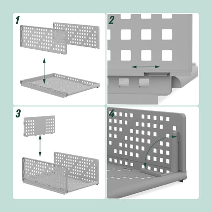 Schrank-Organizer 3er-Pack