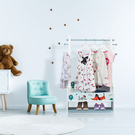 Clothes hanger for children Dog motif