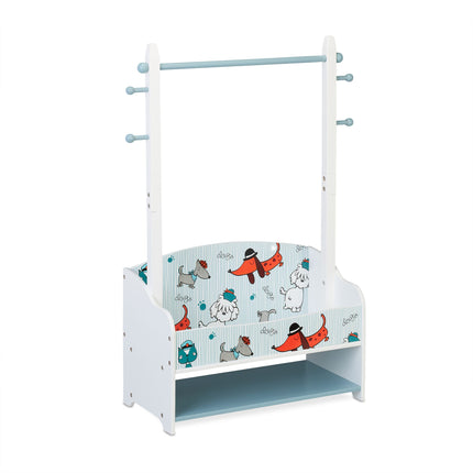 Clothes hanger for children Dog motif