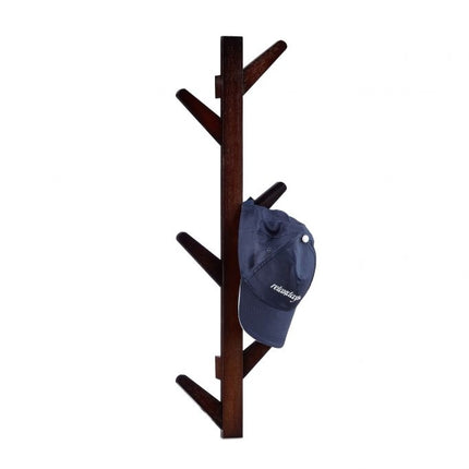 Bambusový věšák na oblečení se 6 háčky