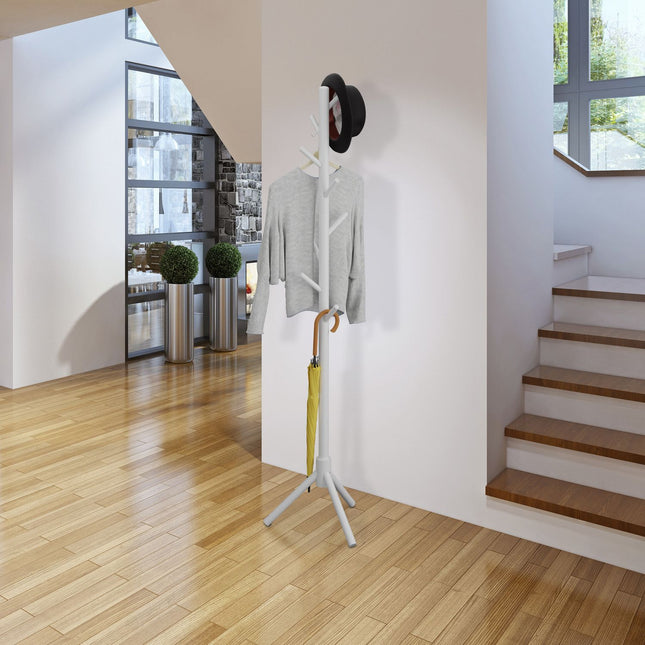 Clothes hanger in beech wood