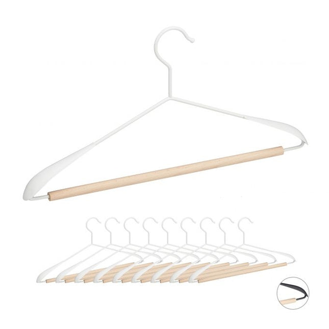Clothes hanger set of 10